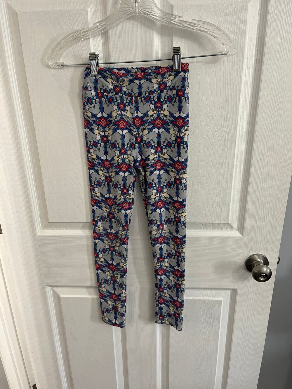 LuLaRoe Disney Thumper Leggings Girls Size L/XL (8-14)